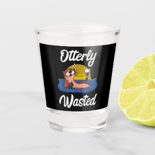 Otter Wine Drink partij Funny Gift Shot Glas