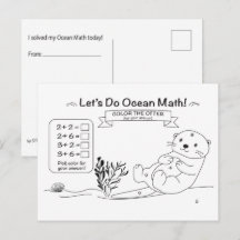 Otter Wiskunde Kleurkaart