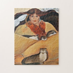 Otter Woman Puzzle Legpuzzel