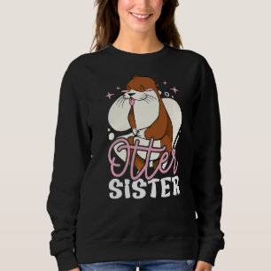 Otter Zuster met otter Trui