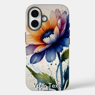 OtterBox Flower Watercolor iPhone 16 Hoesje