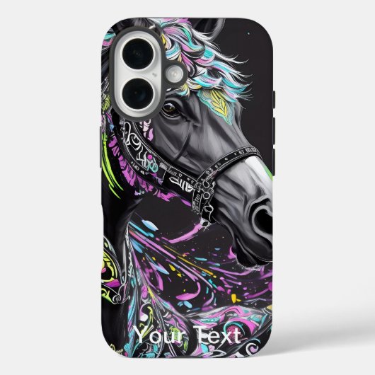Otterbox Horse Portrait Natuur & Wildlife Case-Mate iPhone Case (Achterkant)