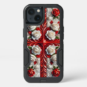 OtterBox iPhone 13 Hoesje met Engelse Rozen