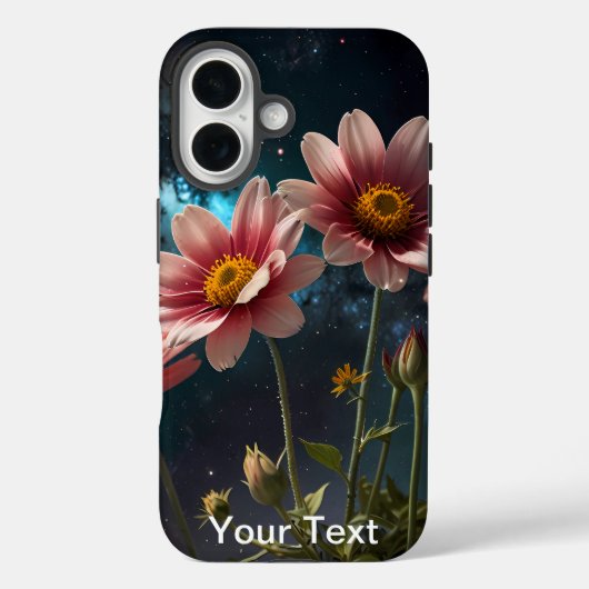 Otterbox Space Flower Blooms Natuur & Wildlife Case-Mate iPhone Case (Achterkant)