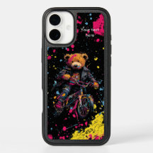 OtterBox: Teddybeer in levendige Graffiti-stijl