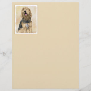 Otterhondschildering - Kute Original Dog Art
