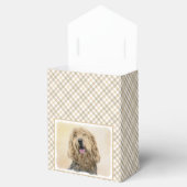 Otterhondschildering - Kute Original Dog Art Bedankdoosjes (Geopend)