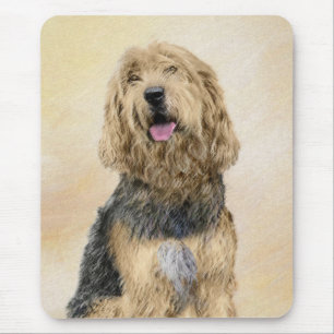 Otterhondschildering - Kute Original Dog Art Muismat