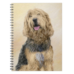 Otterhondschildering - Kute Original Dog Art Notitieboek