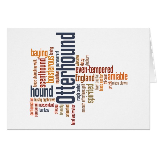 Otterhound (Devant horizontal)