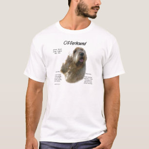 Otterhound Geschiedenis Ontwerp T-shirt