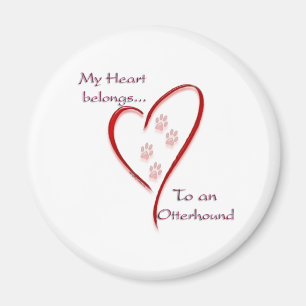Otterhound Heart Magneet