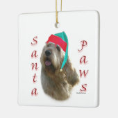 Otterhound Santa Paws Keramisch Ornament (Links)