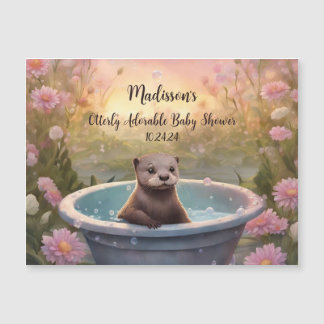 Otterlijk Schattige Baby Shower Magneet