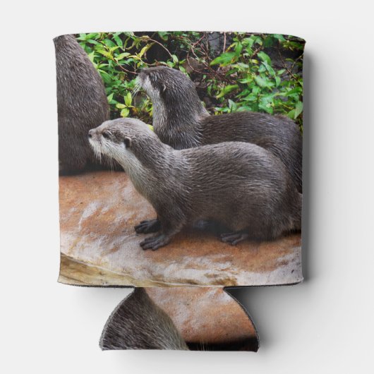 Otterly Cute, Stubby Koelbox Holder Blikjeskoeler (Achterkant)