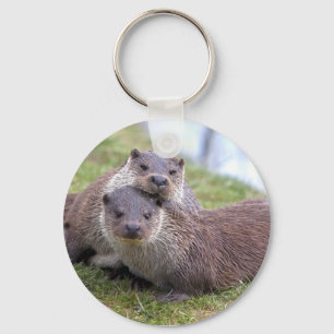 Otterly dans le porte-clés d'amour