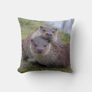 Otterly in Love Coussin