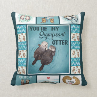 Otterly Lover | Absoluut verliefd op u Kussen