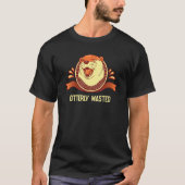 Otterly Wasted Drinking Otter  Drinker Otter T-shirt (Voorkant)