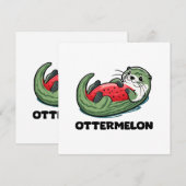 Ottermeloen (Voorkant / Achterkant)