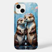 Otters Case-Mate iPhone Case (Achterkant)