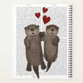 Otters Holding Hands Planner (Achterkant)