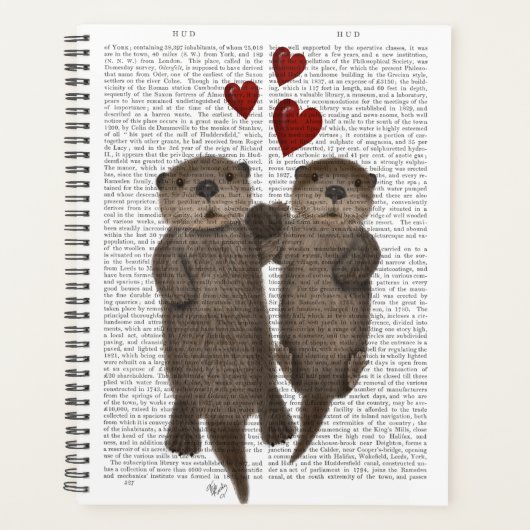 Otters Holding Hands Planner (Voorkant)
