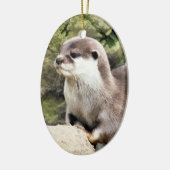 OTTERS KERAMISCH ORNAMENT (Links)