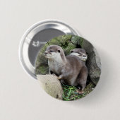 OTTERS RONDE BUTTON 5,7 CM (Voorkant /achterkant)
