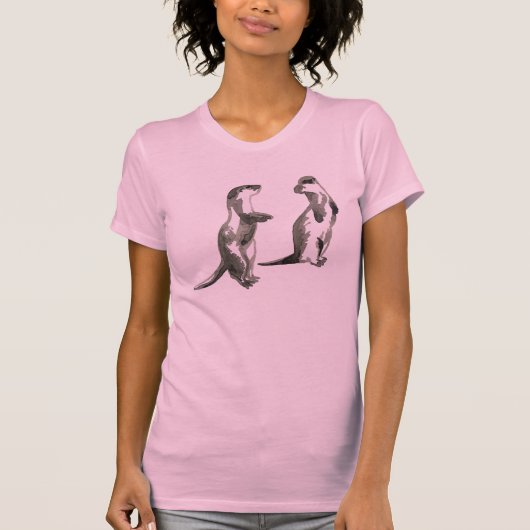 otters T-shirt (Voorkant)