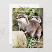 OTTERS-uitnodiging (Voorkant / Achterkant)