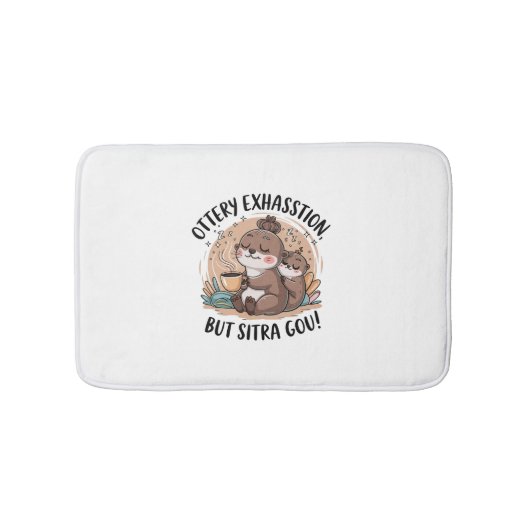 Ottery Expression Schattigee luiheid en Baby Badmat (Voorkant)
