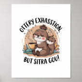 Ottery Expression Schattigee luiheid en Baby Poster (Voorkant)