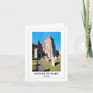 Ottery St Mary, Devon, Engeland Kaart