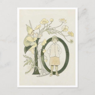  Ottilia Adelborg Bloemgetal - 10 Briefkaart