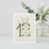  Ottilia Adelborg Bloemgetal - 12 Briefkaart (Staand voorkant)