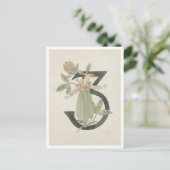 Ottilia Adelborg Bloemgetal - 3 Briefkaart (Staand voorkant)