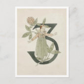 Ottilia Adelborg Bloemgetal - 3 Briefkaart (Voorkant)