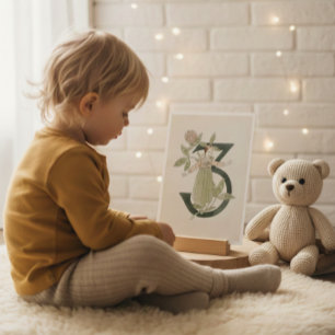  Ottilia Adelborg Bloemgetal - 3 Briefkaart