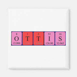 Ottis periodieke table name magnet magneet