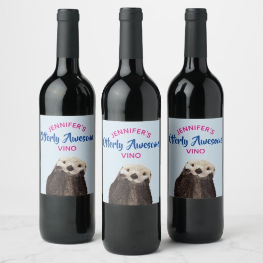 Ottly Geweldige Vino/Brew Custom Wijn Etiket (Flessen)