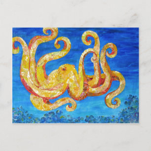 Otto - collage art briefkaart