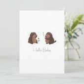 Otto de la Carte d'invitation du bébé (Debout devant)