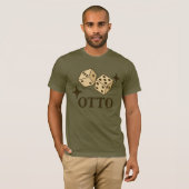 OTTO Mannen T-shirt, Dice Design T-shirt (Voorkant volledig)