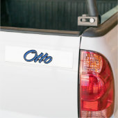 Otto Name Blue Autocollants (Sur camion)