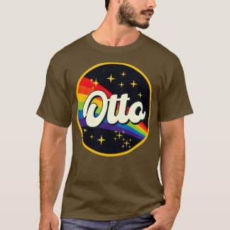 Otto regenboog in ruimte  stijl t-shirt