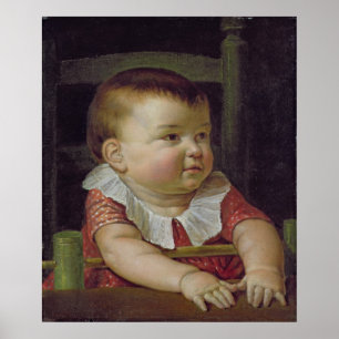 Otto Sigismund Son of the Artist, 1805 Poster