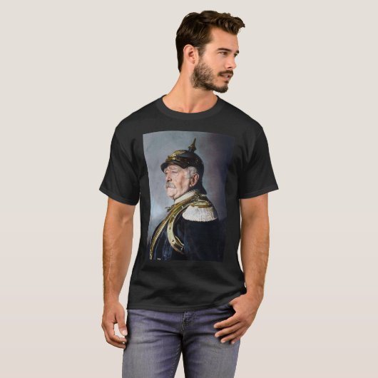 Otto von Bismarck, 1871 Poster T-shirt (Voorkant volledig)