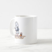 Otto von Ostrich Koffiemok (Voorkant links)