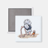 Otto von Ostrich Magneet (Voorkant / Achterkant)